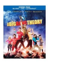 The Big Bang Theory: The Complete Fifth Season (Blu-ray+DVD+Ultraviolet D - GOOD