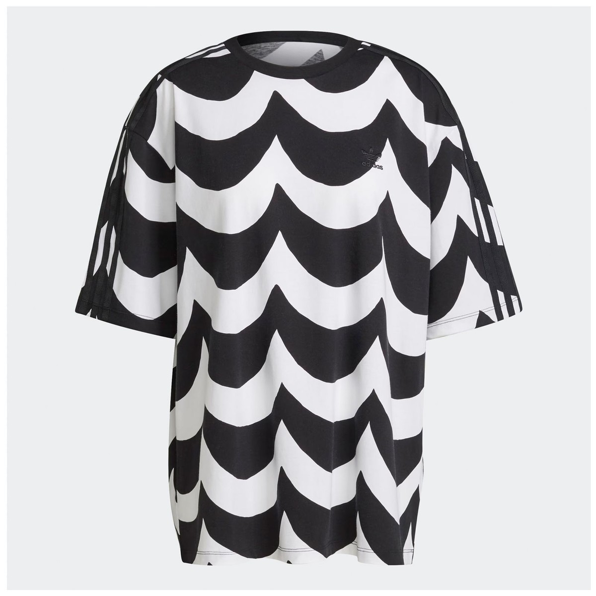 Adidas Marimekko Shirt Wave Designer Oversize tee Sports & Leisure