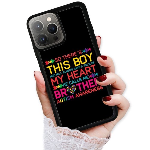 Fitted Case Skin proud autism mom awareness For iPhone SE XS XR Max 5 6 7 8 Plus - Picture 7 of 25