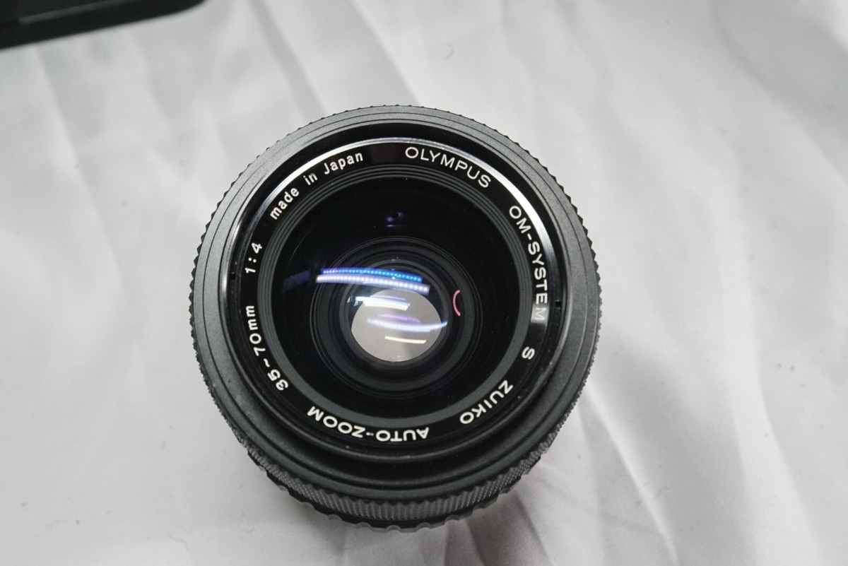 Excellent] Olympus OM30 Black 35mm SLR Film Camera + 35-70mm F4