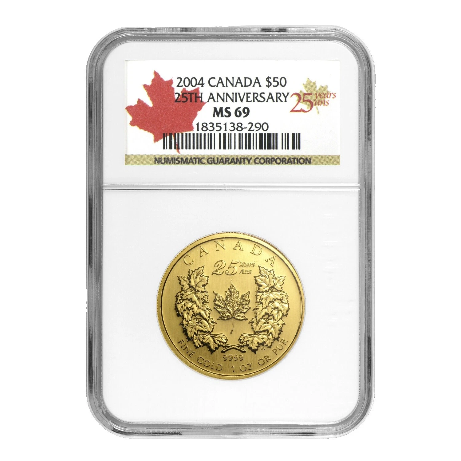 1 oz Precious Metal Content per Unit 2004 Gold Bullion Coins