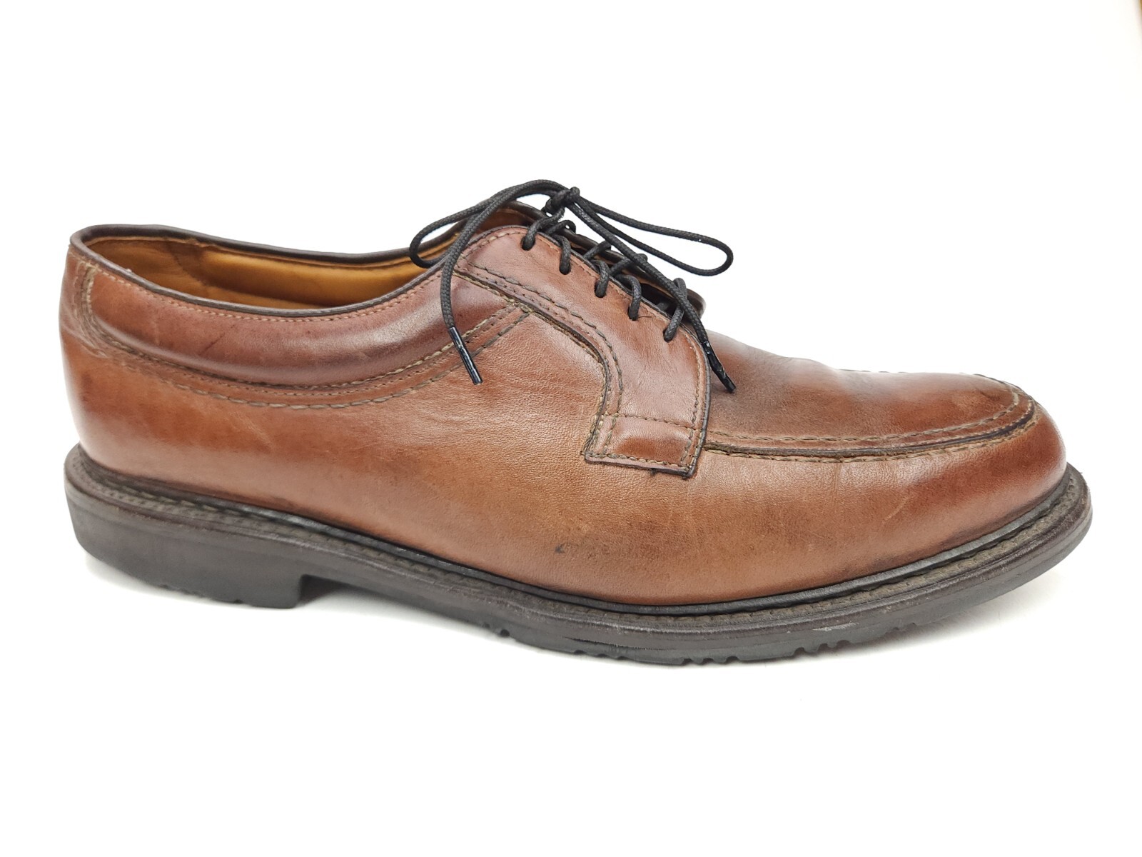 SAOLA Scarpe derby Oxford Allen Edmonds Wilbert in pelle di vitello marrone 10 D