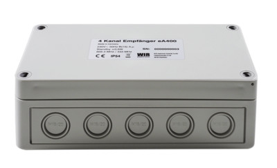 Funkempfänger eAKTOR eA400 für Fremdhersteller von Rollläden, Markisen, Hoftore
