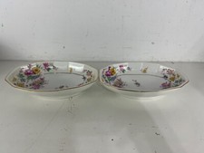 Antique Crown Imperial Porcelain Pair of Oval...