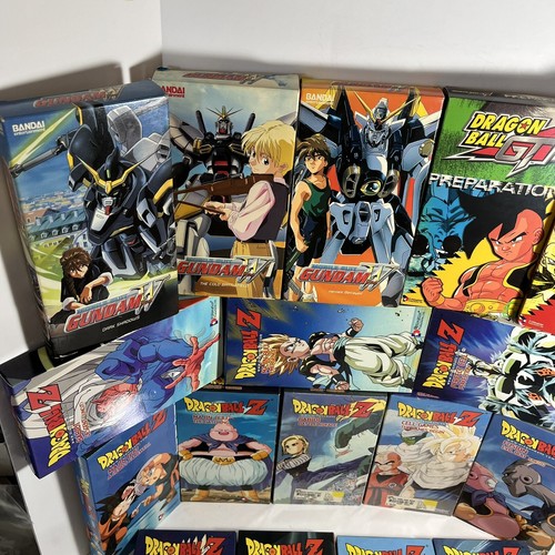 Dragonball Z/GT- Gundam W Anime VHS Lot Of 17 Tapes- 2 Are New Sealed- Majin - Picture 12 of 12