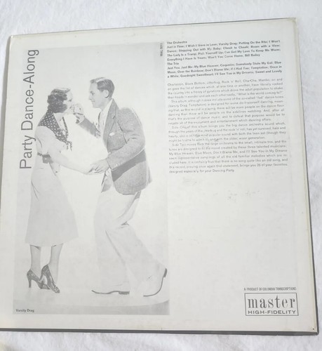 Party Dance-Along Vinyl LP Ronald Fitzroy Orchestra , Columbia Hi Fi, 1960 - Picture 3 of 3