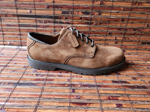Rockport Men's Brown Suede M4119 Laceup Oxford Waterproof Shoes Size 17 D NEW - Picture 3 of 17