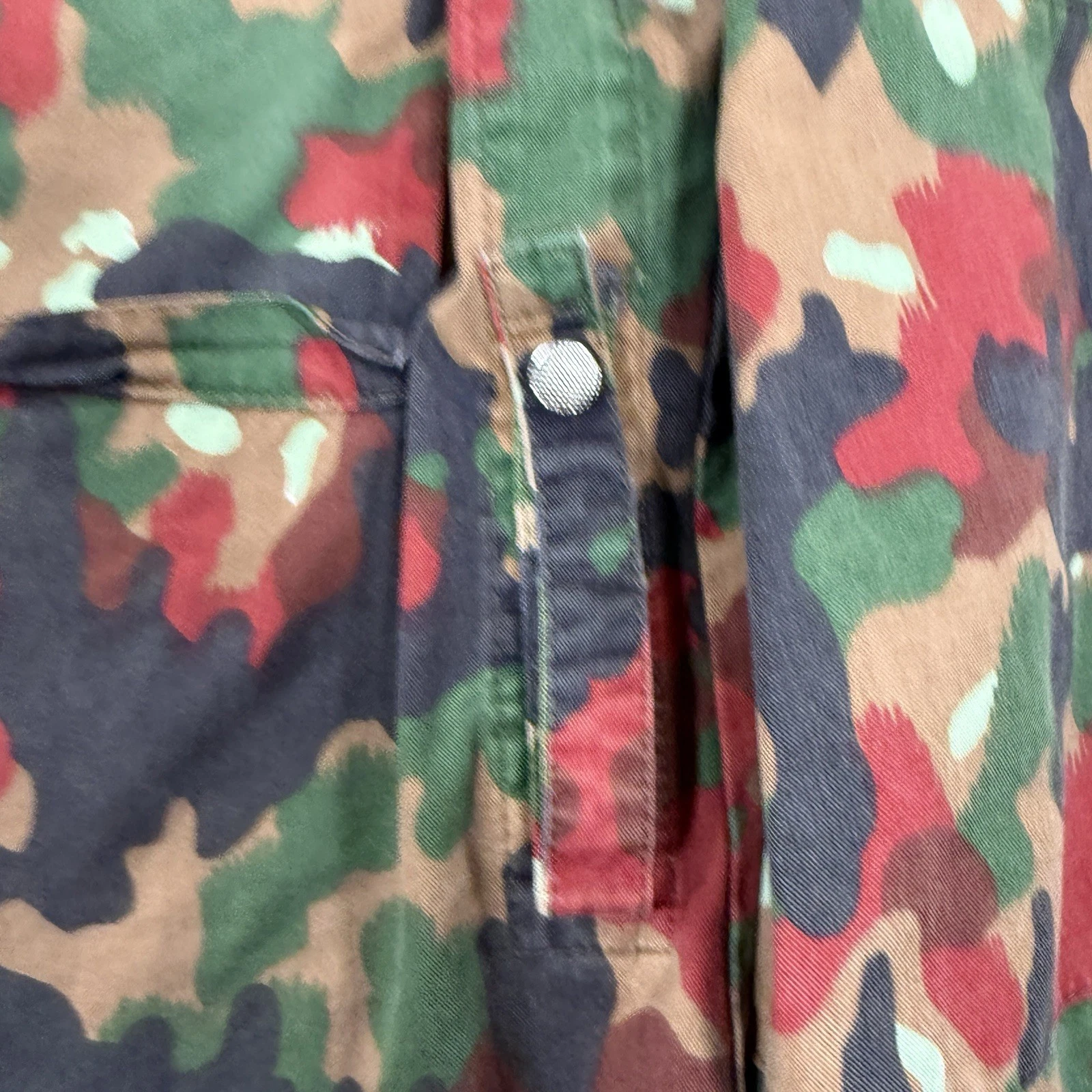 Swiss Army M83 Alpenflage Camo Field Jacket Military Uniform M70 TAZ US L UK 52 image 5