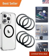 0.2mm Ultra-Thin  Magnetic Ring Sticker, Metal Magnetic Ring for Phone Cases ...