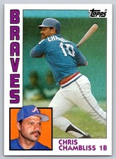 1984 Topps - Chris Chambliss #50