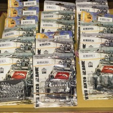 Lot of 18 New Packs of GHQ Micro Armour Scale 1:285 Super Detailed Tanks,Planes