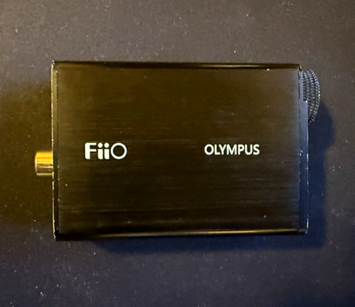 FiiO Olympus E10 Black USB DAC Desktop Headphone Amp RCA/Coax/Headphone Out