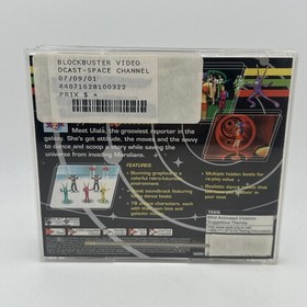 Space Channel 5 (Sega Dreamcast, 2000) CIB Complete w/ lenticular cover insert