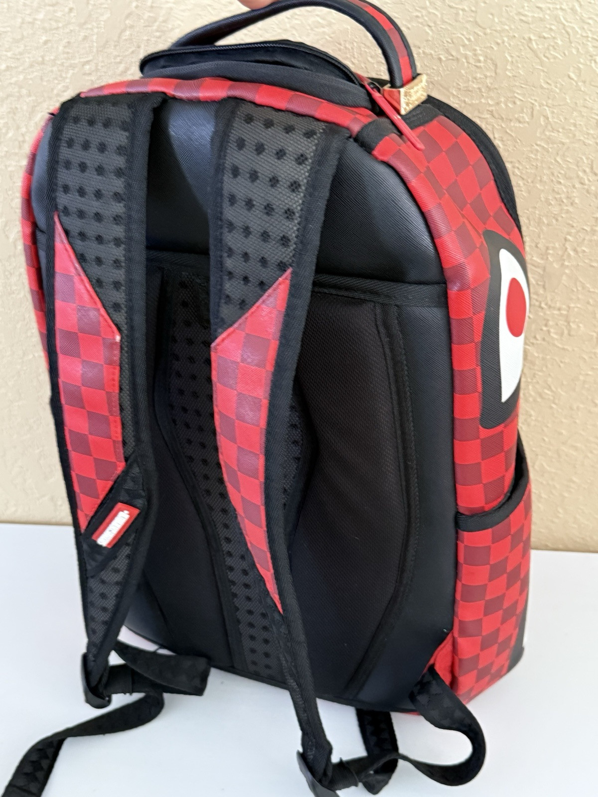 Rare Used SPRAYGROUND backpack SpongeBob Hello Wo… - image 4