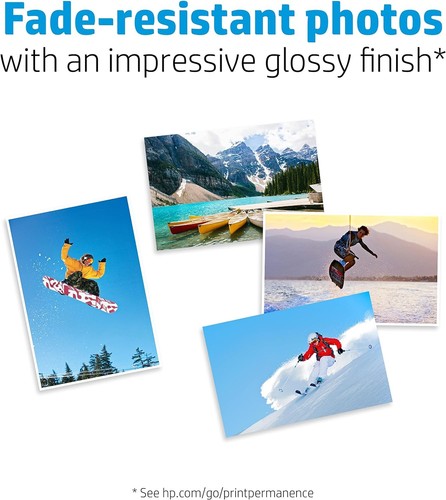 HP Q8691A, 10 x 15 cm Borderless, Advanced Glossy Photo Paper, 250 gsm, 25 Sheet - Bild 2 von 9