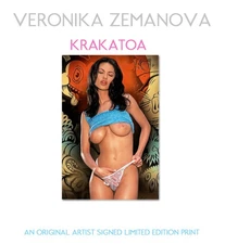 VERONIKA ZEMANOVA - KRAKATOA - Limited Edition Pop Art Print - BLUPRINT