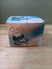 Rolodex Black Rotary Card File 66704 Organizer 500 Cards New Open Box