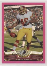 2013 Topps Chrome BCA Pink Refractor 9/399 Alfred Morris #216 7bf
