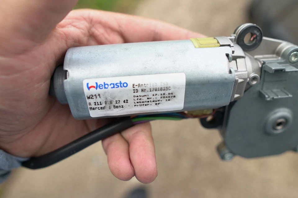 Mercedes-Benz S550 07-2013 techo corredizo panorámico motor A2118202742 OEM Foto 2 de 4