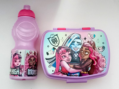 Monster High  Kinder Set Brotdose plus Trinkflasche