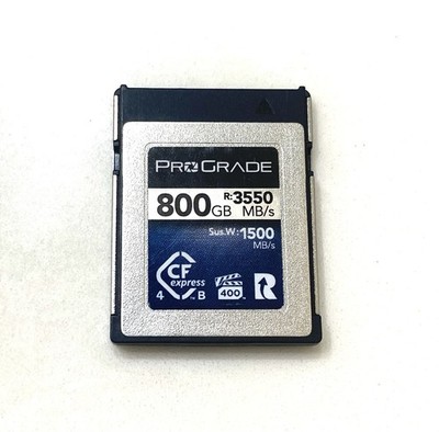 ProGrade Digital CFexpress 4.0 Type B 800GB (R: 3500 MB/s, W:1500 MB/s) Tested