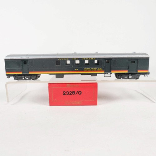 Rivarossi escala HO Kansas City Southern KCS #64 RPO ferrocarril oficina de correos coche 2328 | Zustand: Used