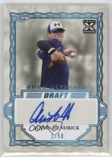 2020 Leaf Ultimate Draft Platinum Spectrum 2/50 Austin Hendrick #BA-AH1 Auto uk2