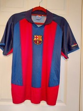 FC Barcelona Ronaldinho Blue International Club Soccer Fan Apparel