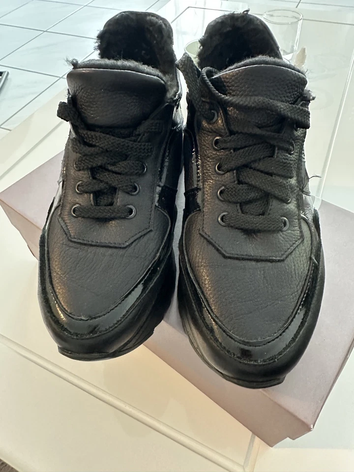 Leder,leicht, bequem, fast neu, Größe 38 - Bild 4 von 4