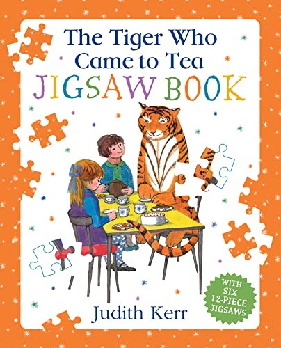Judith Kerr - Tiger Who Came To Tea Jigsaw Book - Hardback - G245Z-image