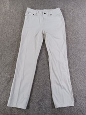 Polo Ralph Lauren 18 Boys Denim Jeans White Straight Cotton