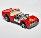 Vintage Matchbox Lesney Superfast #19 Road Dragster in Red w/Sideways '8' Labels