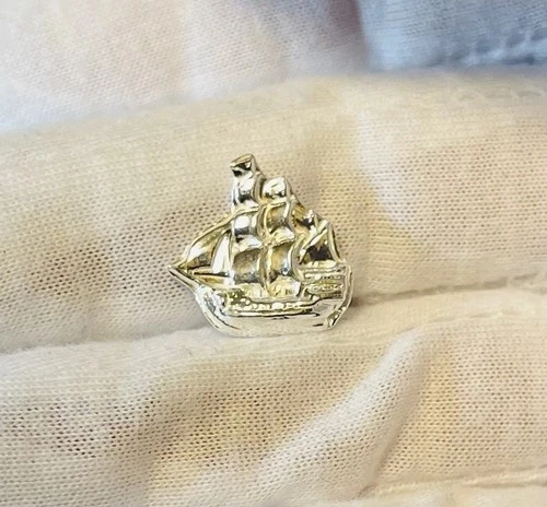 ⭐️Pirate Ship .999 Fine Silver Hand Pour 1.86 Grams Solid W/ COA