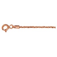 Cavill Armband Damen 925 Sterling Silber RoséVergoldet Criss Cross 18Cm