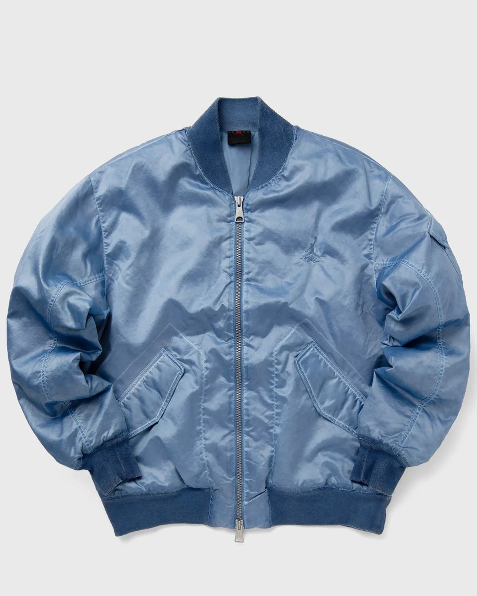 ジョーダン　ステイトメント　レネゲイド　ジャケット Jordan Men's Essentials Renegade Bomber Jacket Light Blue FN6543