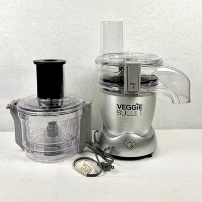 Magic Bullet Veggie Bullet VB-102 Food Processor Spiralizer Slicer