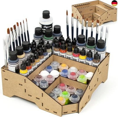 PROSCALE Paint rack farbständer. Tabletop citadel vallejo farben aufbewahrung 
