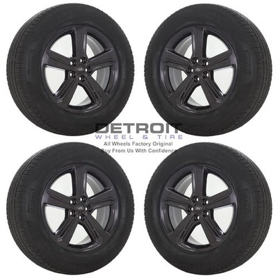 18'' Ford EDGE Gloss Black Wheels Rims & Tires OEM 2019-2024 10193