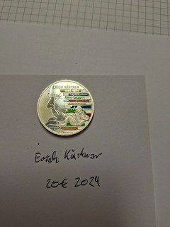 20 Euro Silber Gedenkmünze "125. Geburtstag Erich Kästner" Stempelglanz