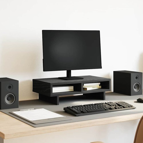 Monitorstandaard 50x27x15 cm bewerkt hout wit monitorverhoger vidaXL - Afbeelding 3 van 136