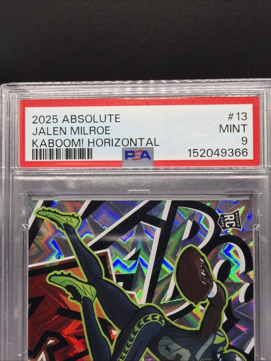2025 Panini Absolute - Kaboom! Horizontal Jalen Milroe #13 (RC