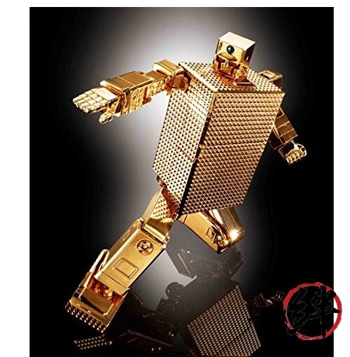 Gx-32R Oro Lightan 24 quilates Chapado en Oro Lightan Bandai Alma de Chogokin Foto 3 de 4