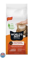 WORLD'S BEST CAT LITTER Low Tracking and Dust Control Multiple Cat Unscented