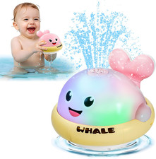 Bath Toys for Kids Age 1-3, Light up Baby Bath Toys for 1 2 3 Year Old Girl,