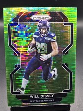 2021 Panini Prizm #44 Will Dissly Neon Green Pulsar