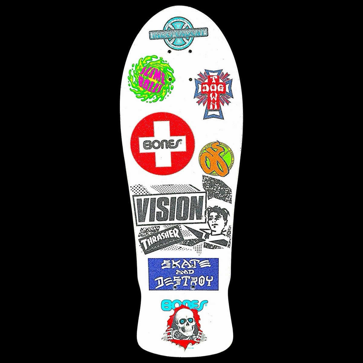 Vision Mark Gonzales Unofficial Skateboard Deck | eBay