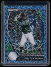 2021 Panini Prizm Draft Picks #PDP169 Dayton Dooney Blue Velocity Prizm