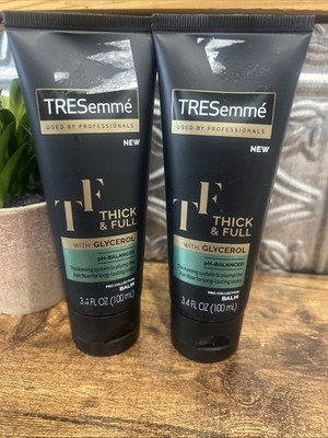Tresemme Pro Collection Collagen Thick & Full Balm With Glycerol 4.3oz Lot of 2