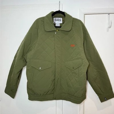 womens Bobble Haus quilted down coaches jacket sizeL steet fashion 
