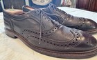 Allen Edmonds Neumok 2.0 Brown Leather Wingtip Brogue Oxford Lace-Up Men's 9.5D — photo 1